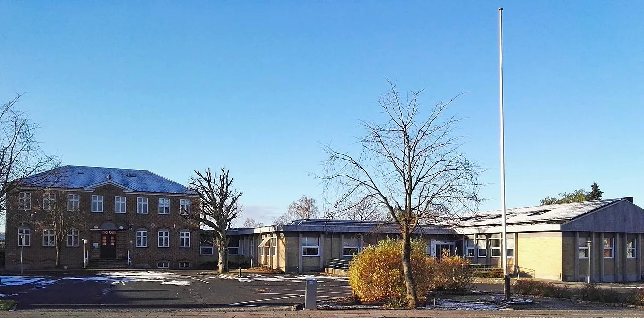 Arden Kommunes rådhus på Østergade 22 i Arden