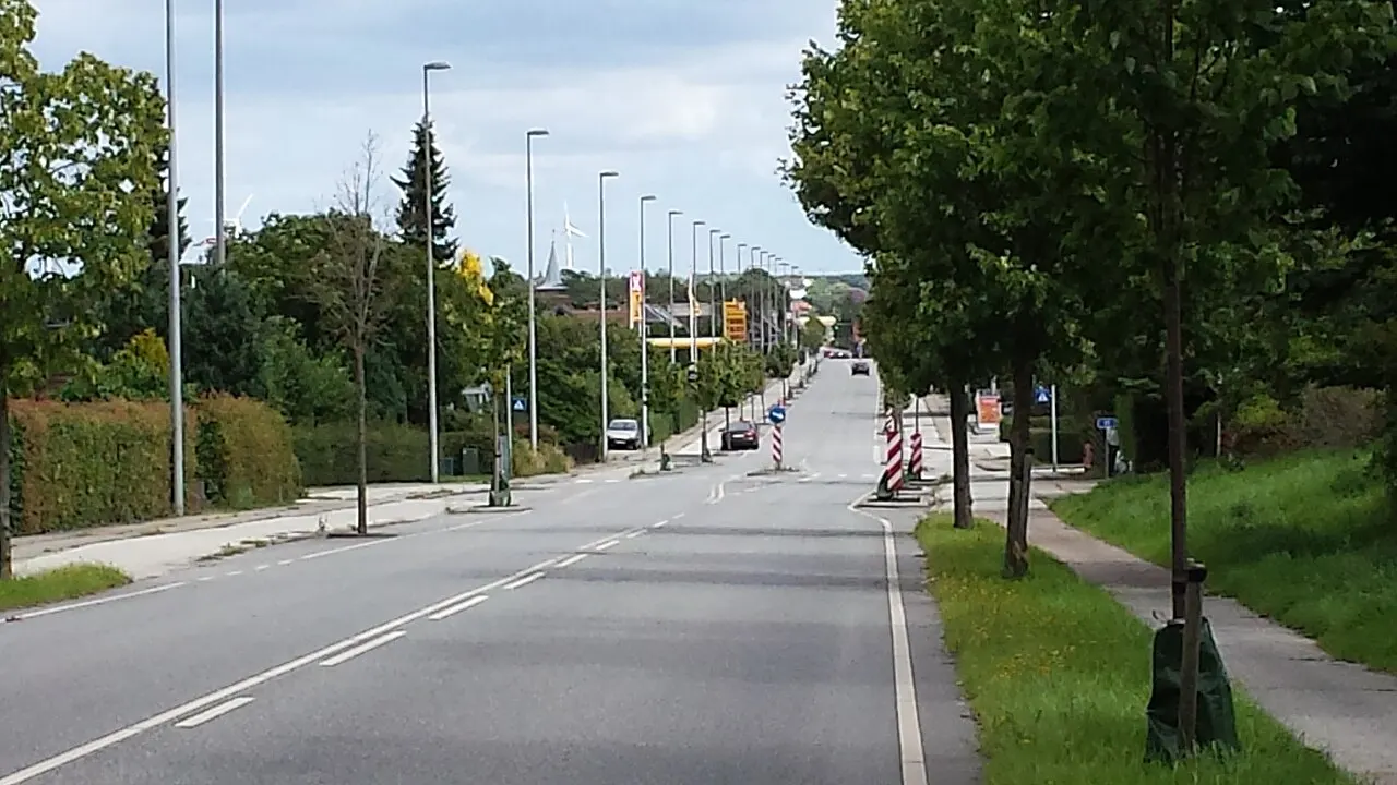 Byens hovedgade.