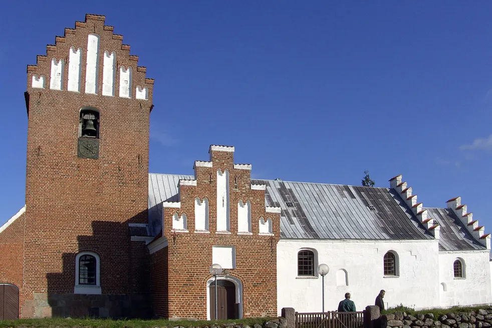 Auning kirke (Norddjurs)fra syd