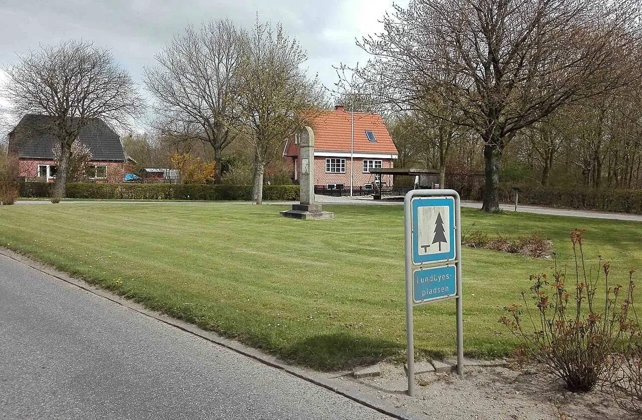 Maleren J.Th. Lundbyes mindelund i Bedsted