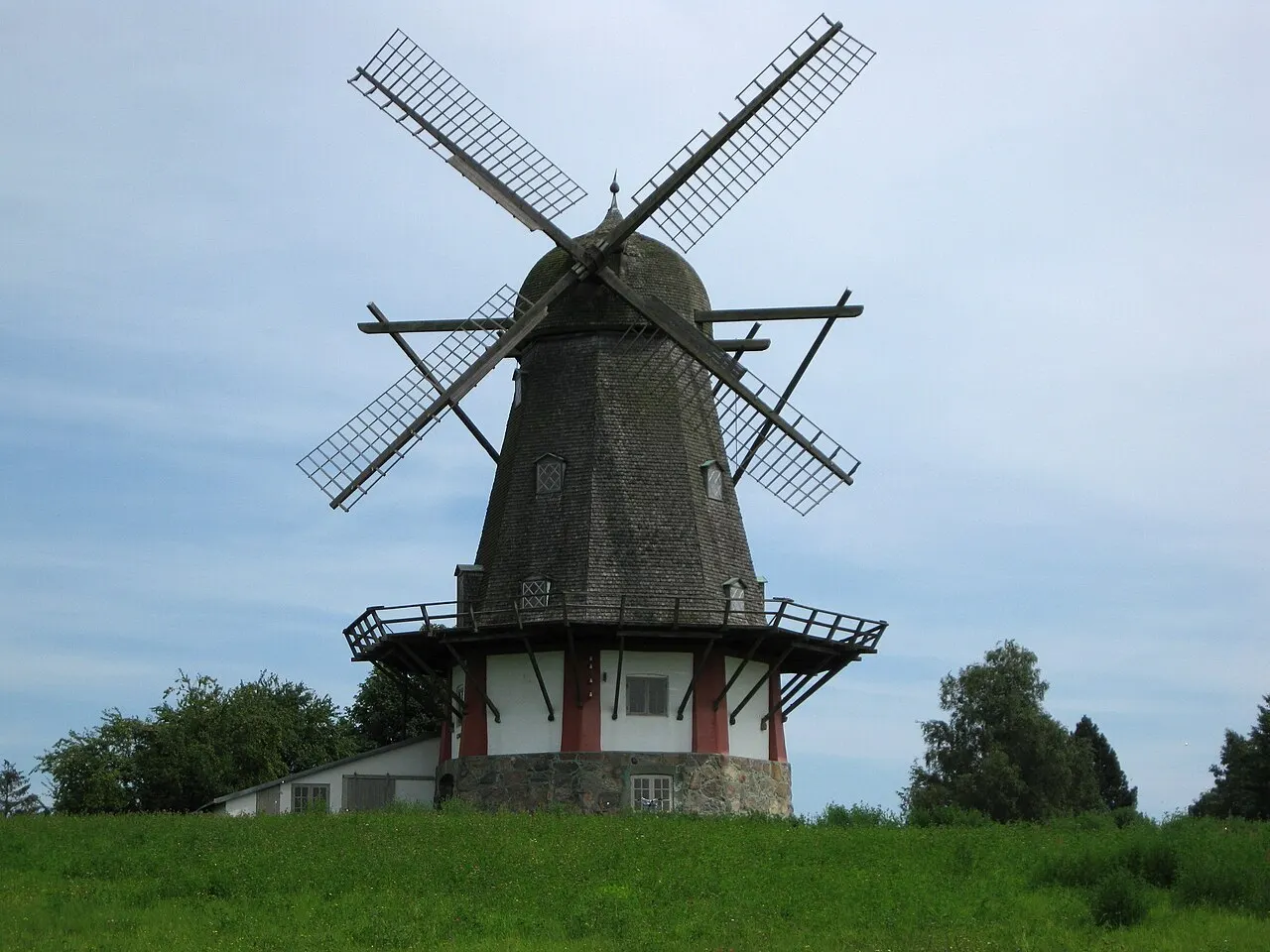 Bogø Mølle på Bogø nord for Falster.