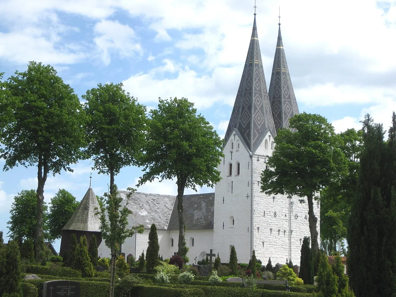 Broager Kirke i Sønderjylland.
