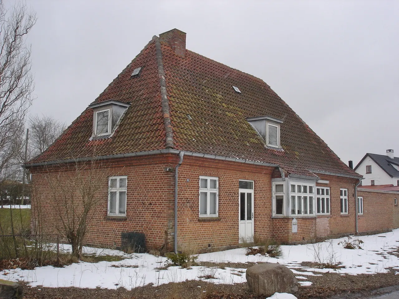 Eskebjerg Station fra sporsiden