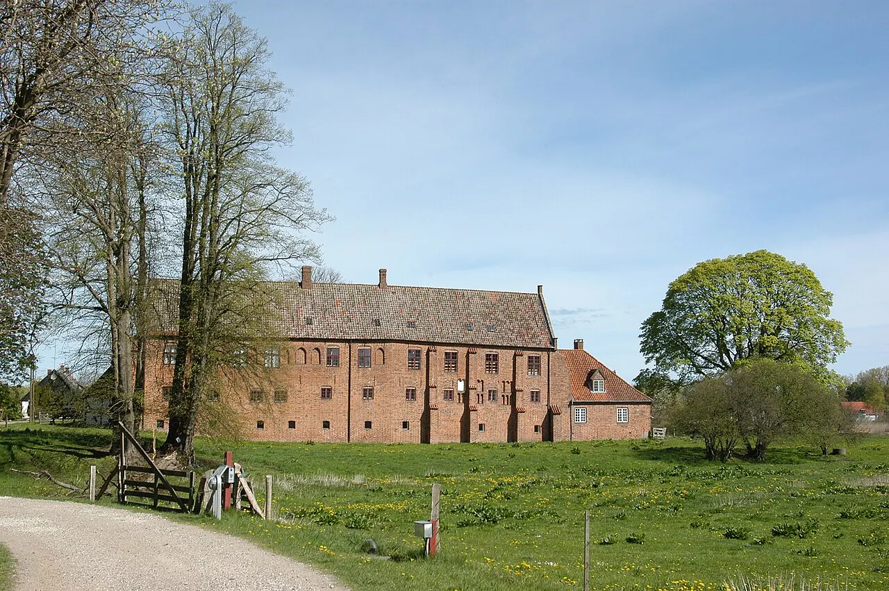Esrum Kloster i Nordsjælland.
