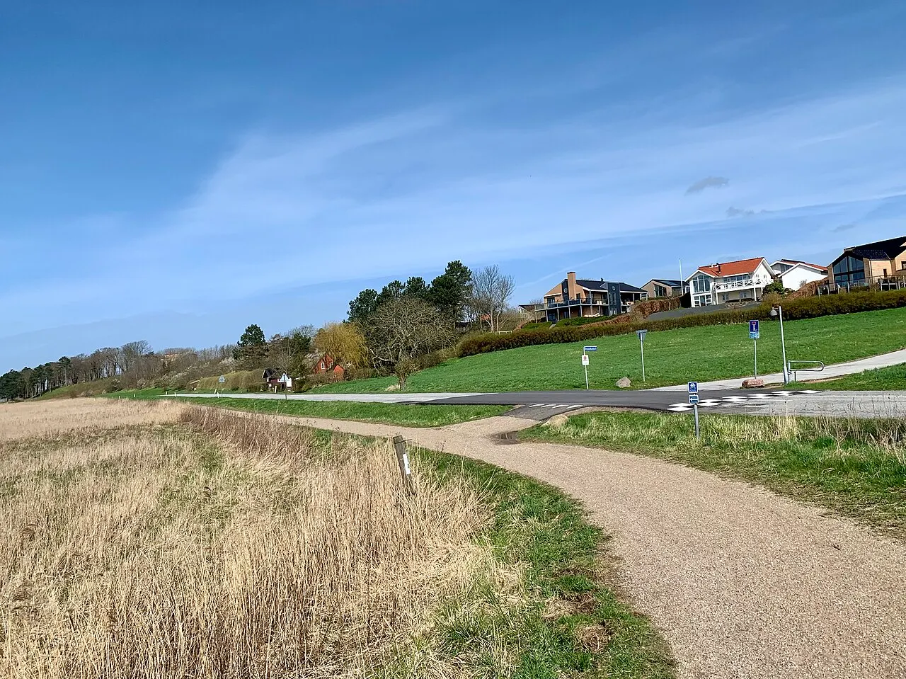Græse Strandvej og Strandbakken ved Græse Bakkeby