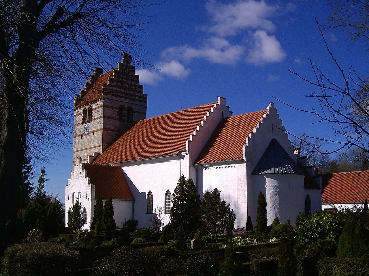 Hårlev Kirke, Hårlev Sogn, Stevns Kommune, Region Sjælland, Danmark