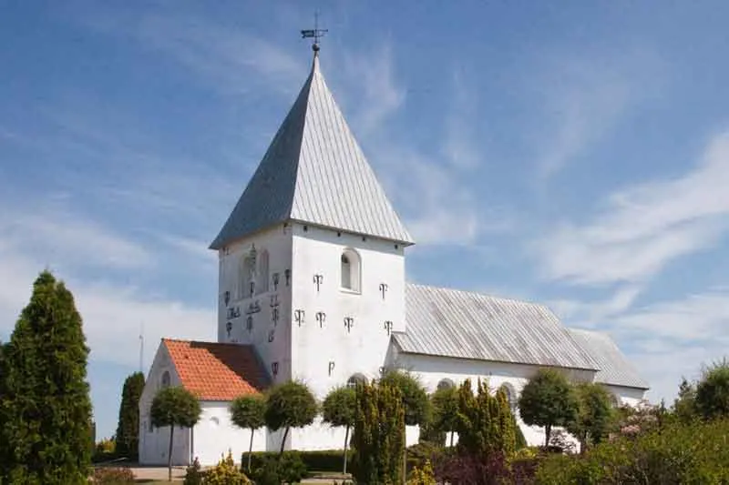 Hejls Kirke, beliggende i Sønderjylland
