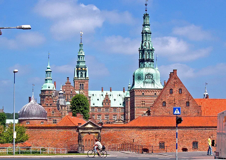 Byporten på Frederiksborg Slot, Hillerød, Denmark.