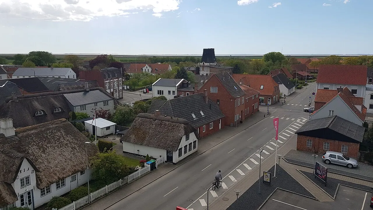 Udsigt fra Højer Vandtårn