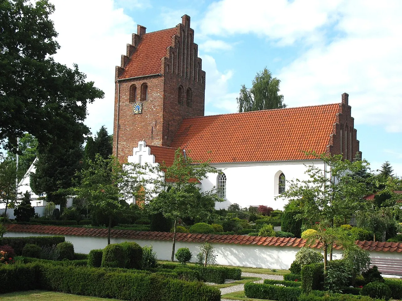 Jersie Kirke ved Solrød på Midtsjælland.