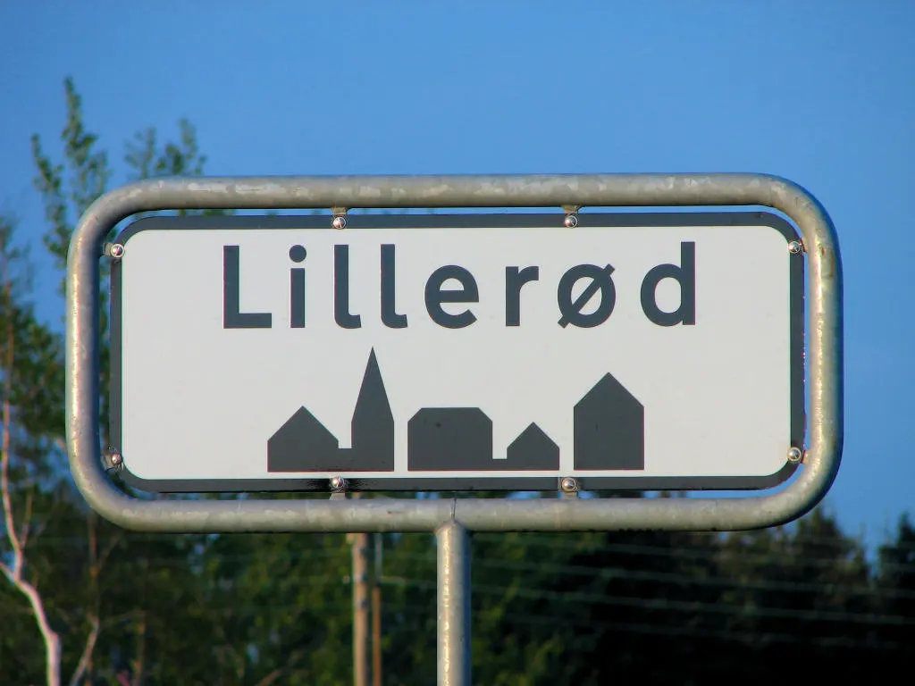 Lillerød byskilt
