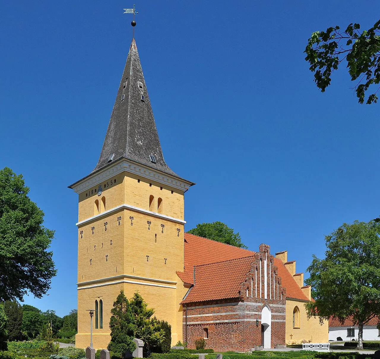 Magleby Kirke i Stevns Kommune.