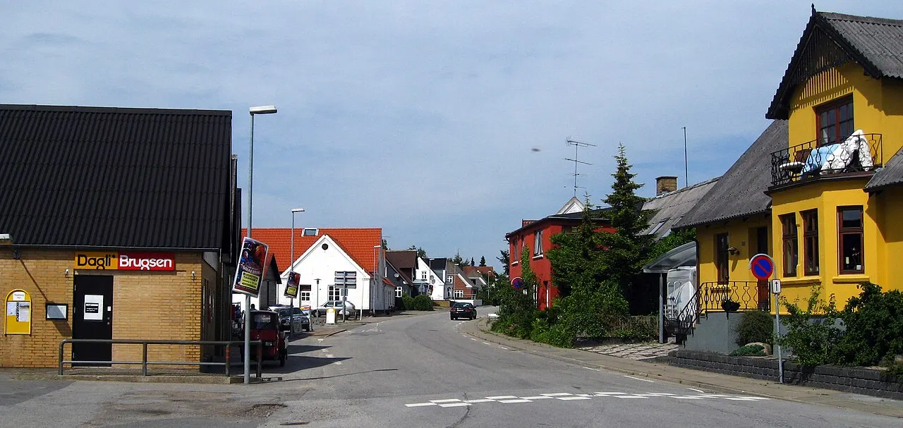 Hovedgaden i Mosbjerg