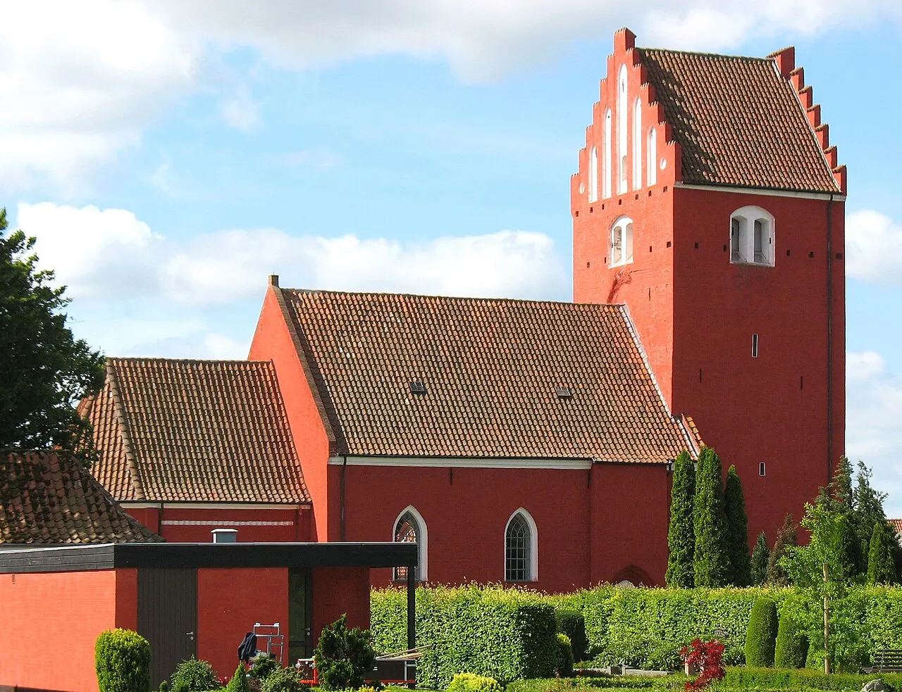 Nørre Alslev Kirke på Falster.