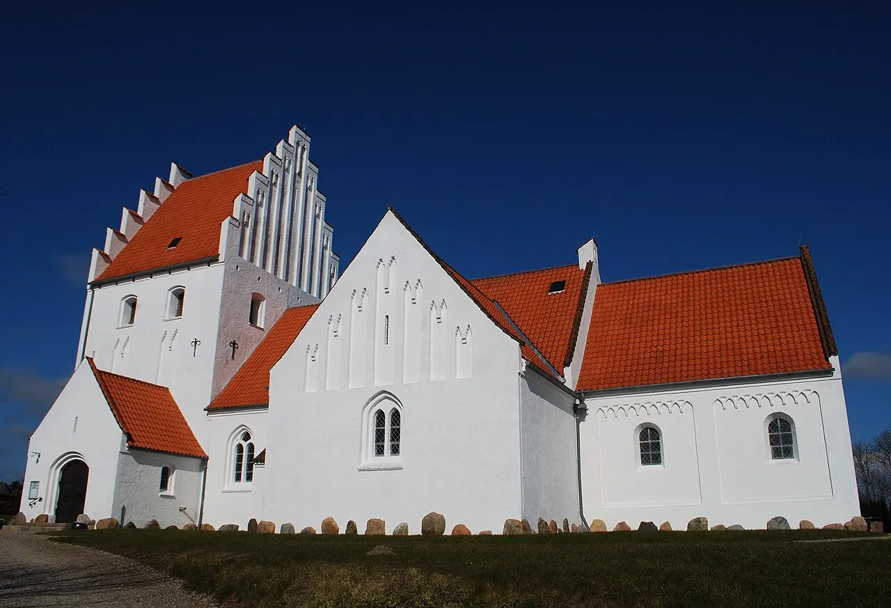 Rinkenæs Korskirke nær Flensborg Fjord
