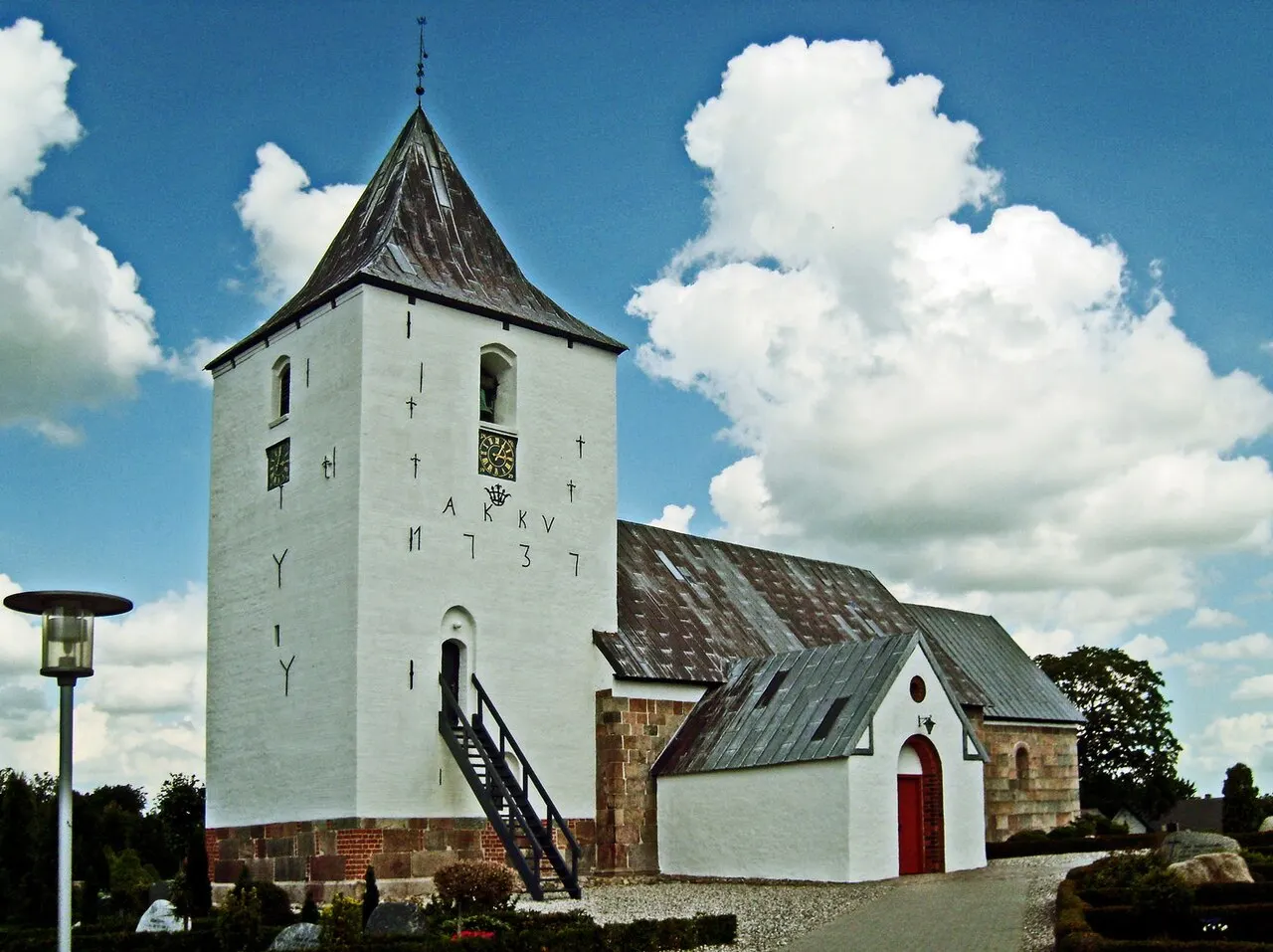 Skals kirke (Viborg) – fra sydvest