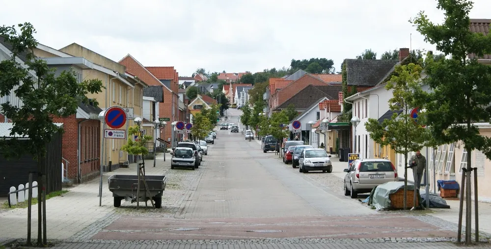 Jernbanegade i Støvrig, Rebild kommune