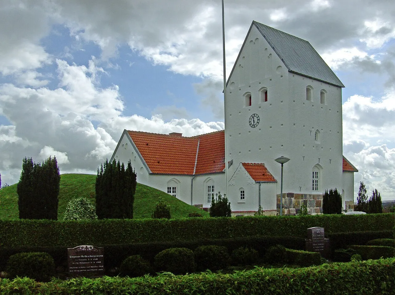 Timring kirke, Herning, fra nordvest