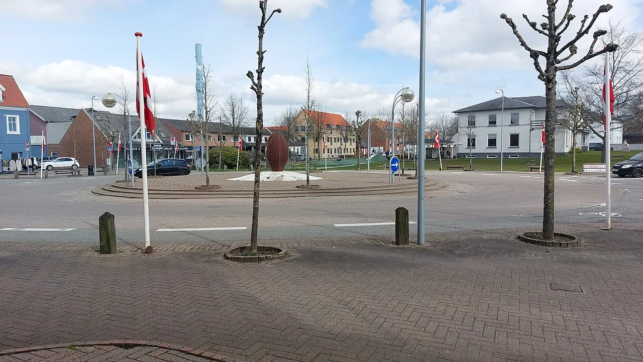 Torvet, Vamdrup set fra sydøst