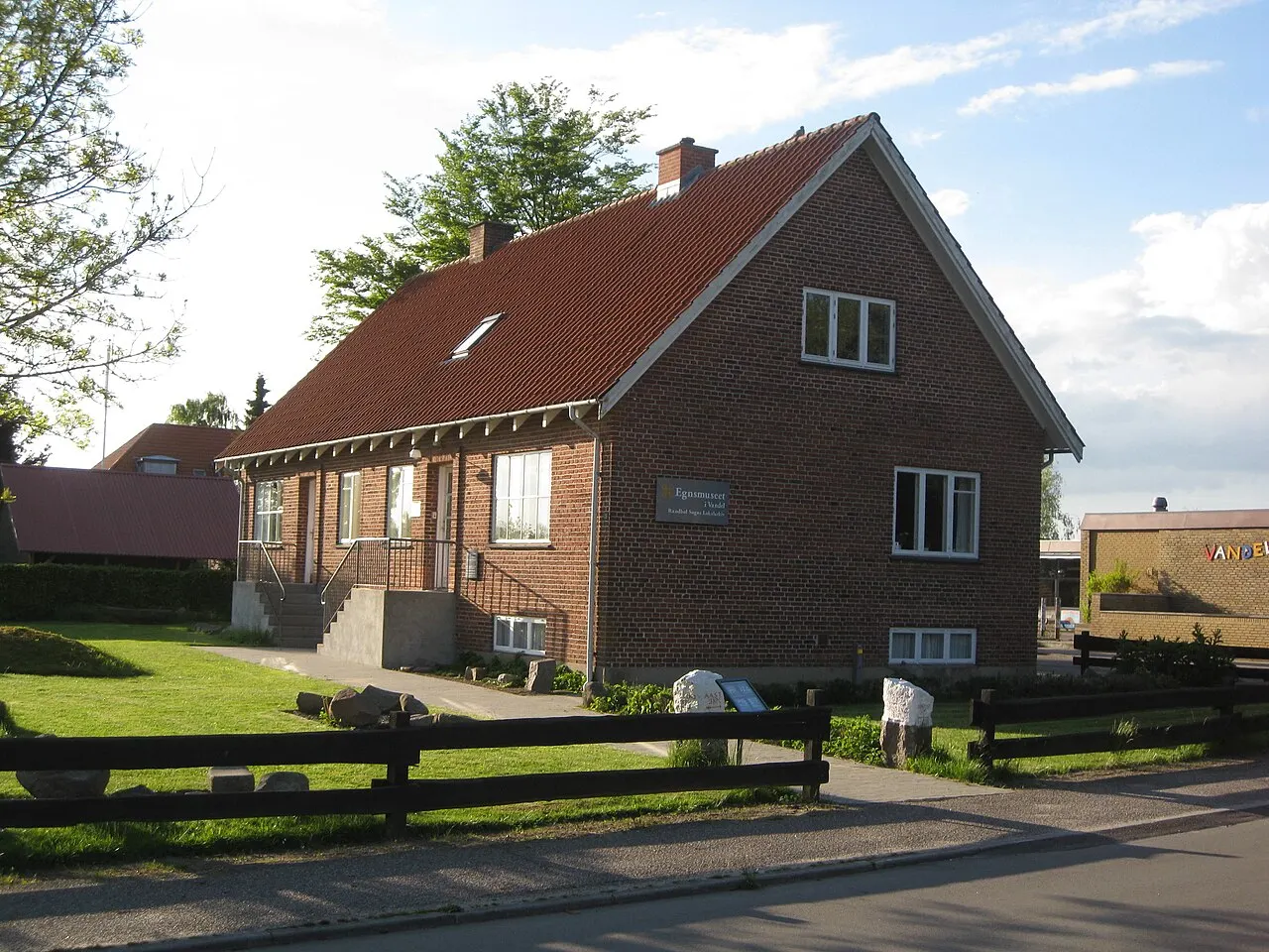 "Egnsmuseet i Vandel". Byen Vandel ligger øst for Billund i Sydjylland.